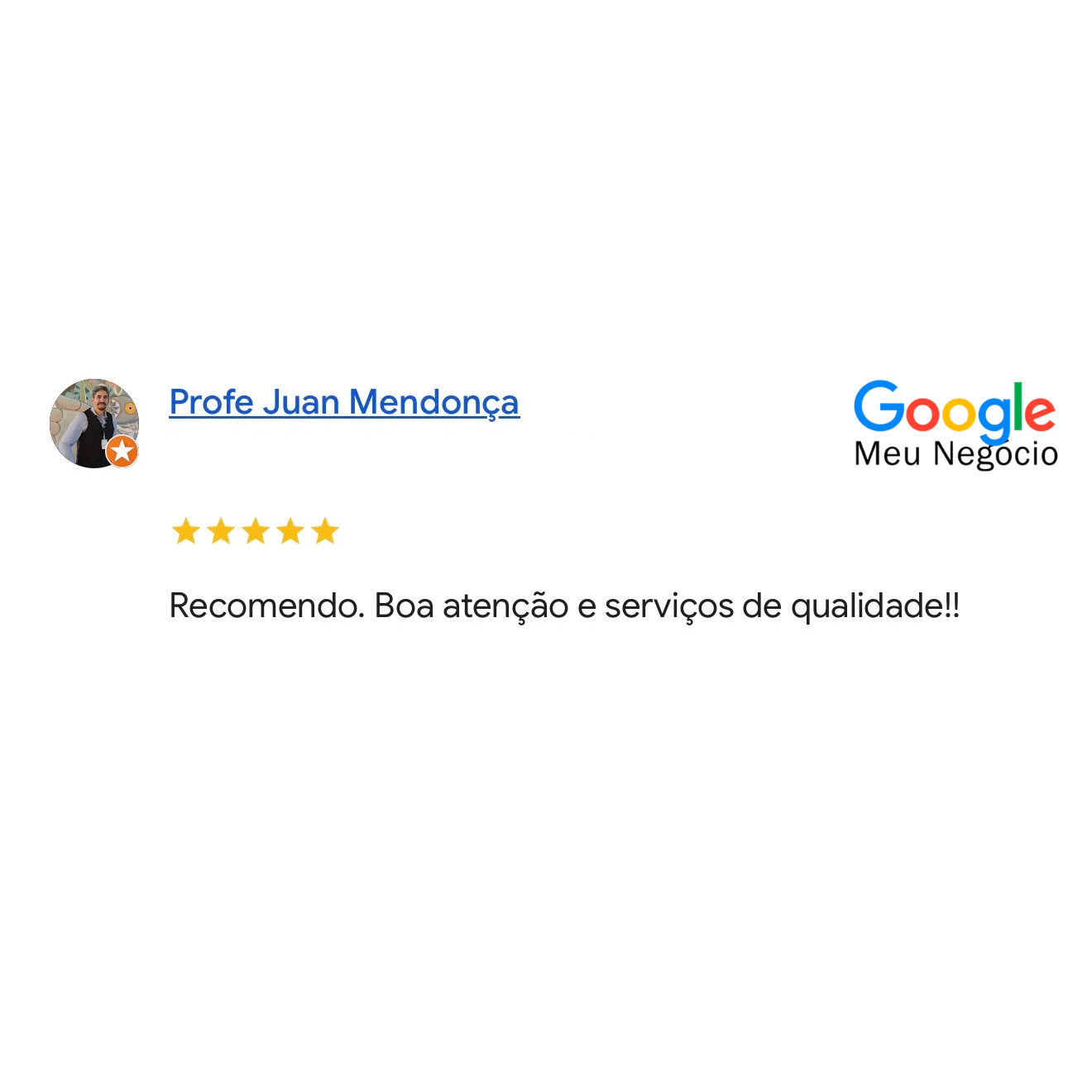 Depoimento de cliente JRF 25