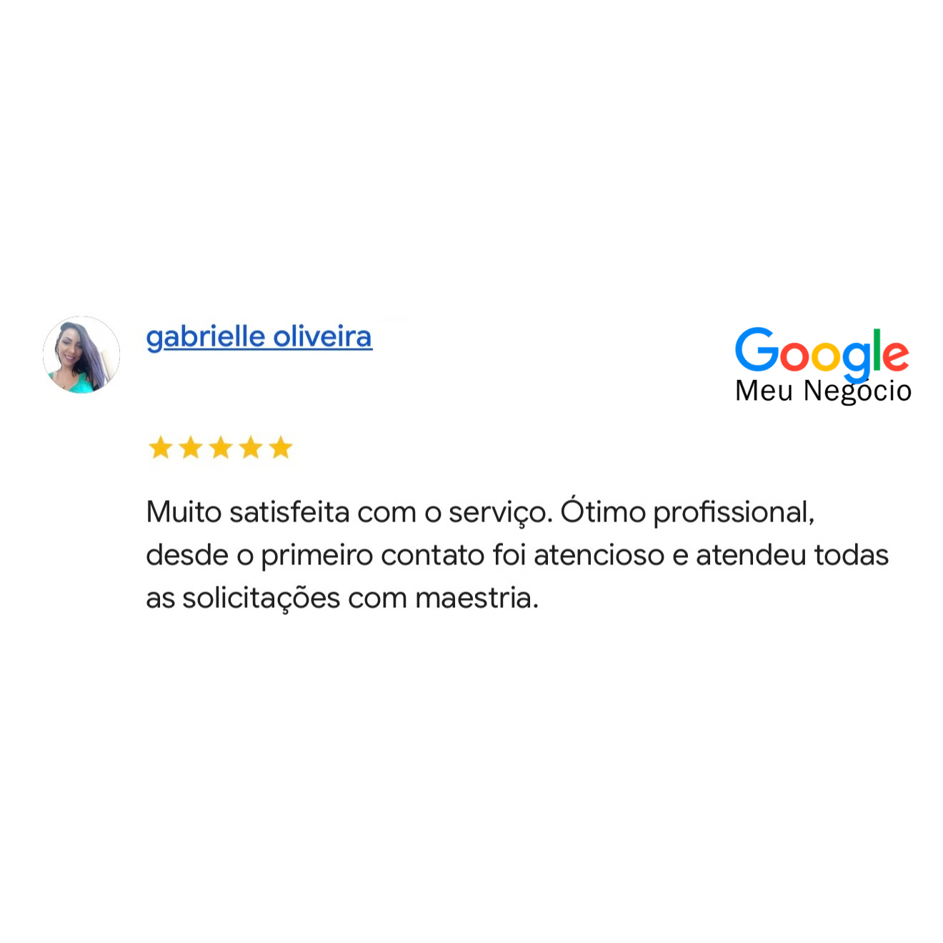 Depoimento de cliente JRF 08