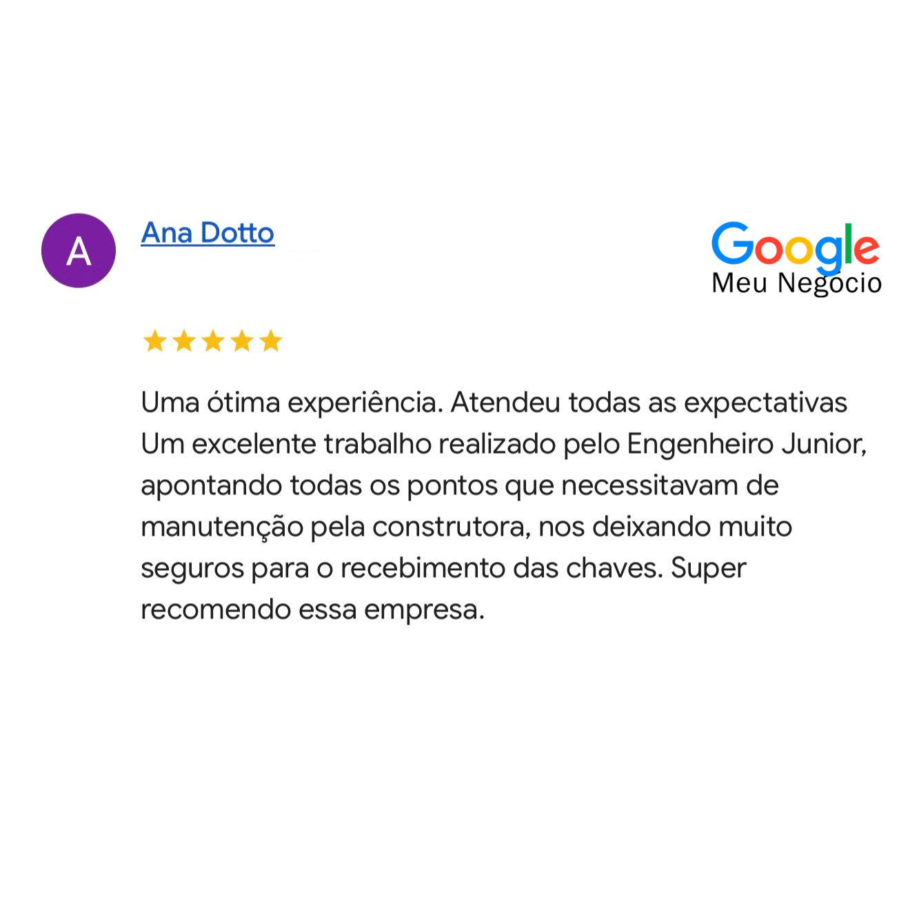Depoimento de cliente JRF 04
