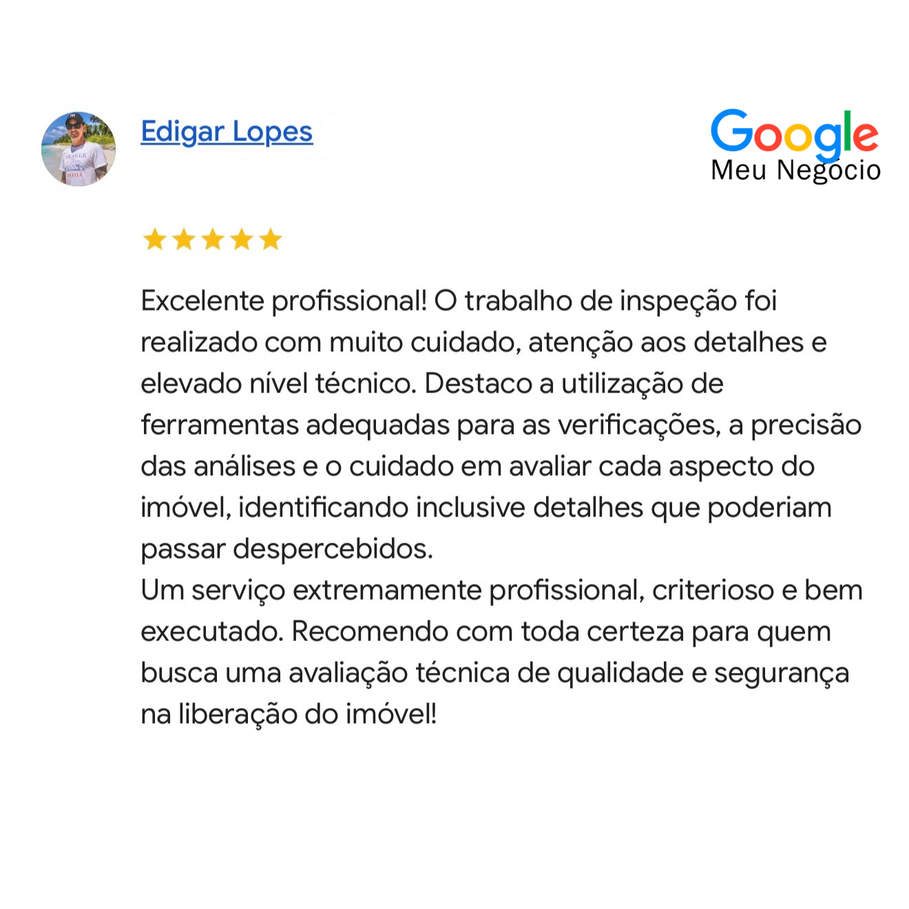 Depoimento de cliente JRF 03