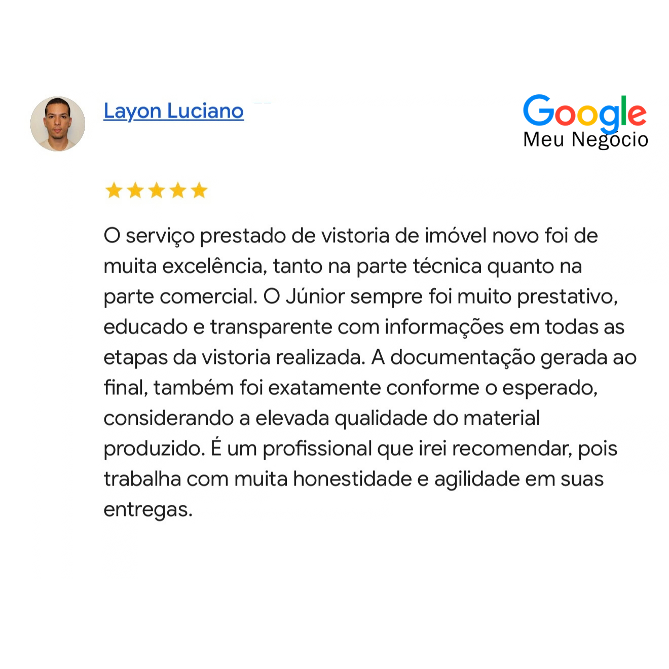 Depoimento de cliente JRF 02